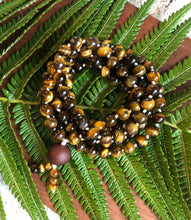 Load image into Gallery viewer, &quot;Enduring Milo&quot; - Tiger Eye Handmade 108 Stone Mala
