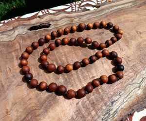 “Hawaiian Island Necklace” - Handmade Hawaiian Koa.