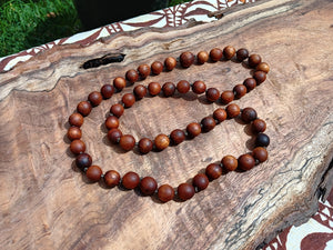 “Hawaiian Island Necklace” - Handmade Hawaiian Koa.