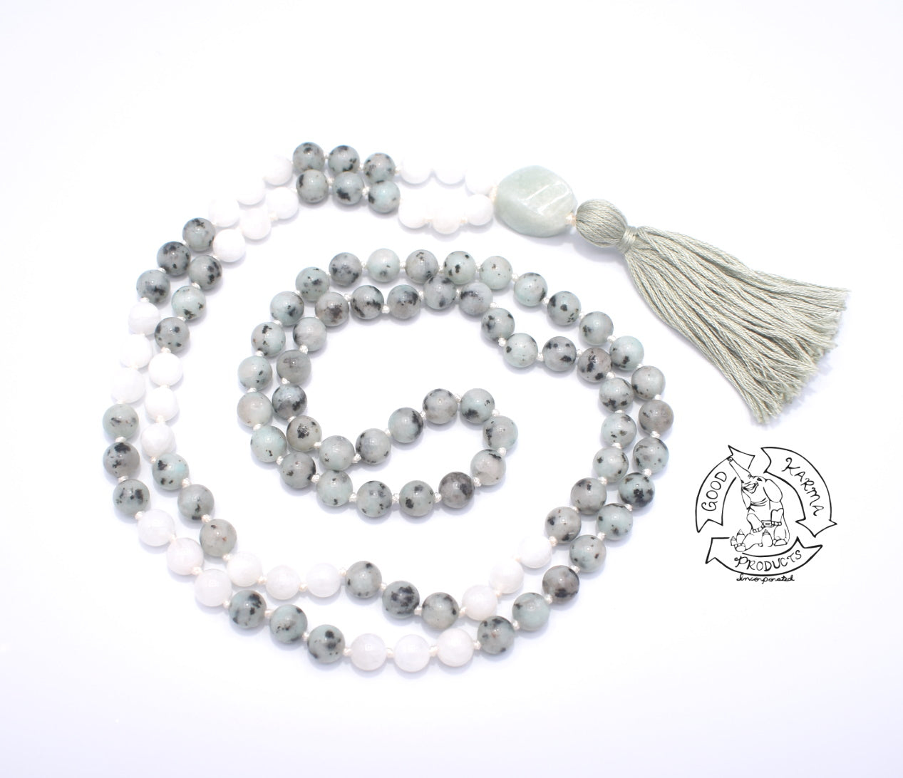 Nurturing 2024 Sesame Jasper Mala Prayer Beads