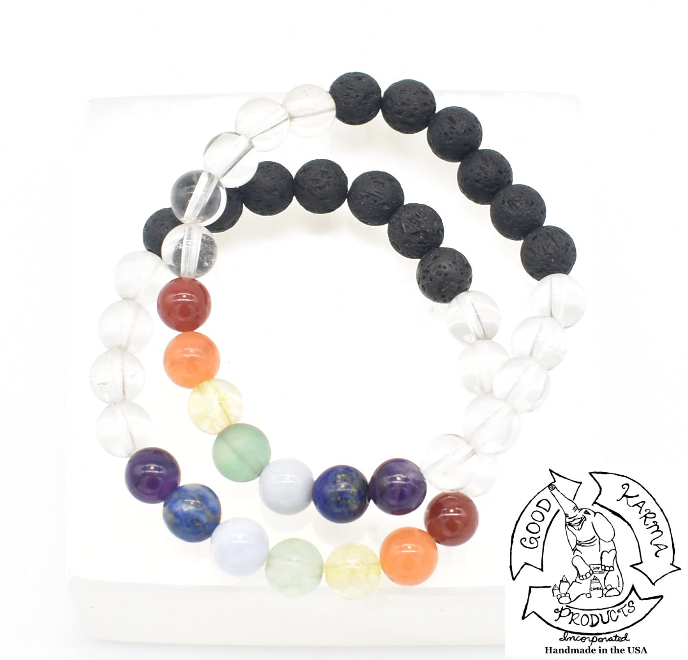 Lava stone chakra diffuser on sale bracelet